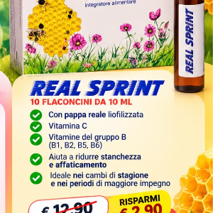 Real Sprint 10 Flaconcini da 10 ml