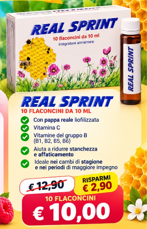 Real Sprint 10 Flaconcini da 10 ml